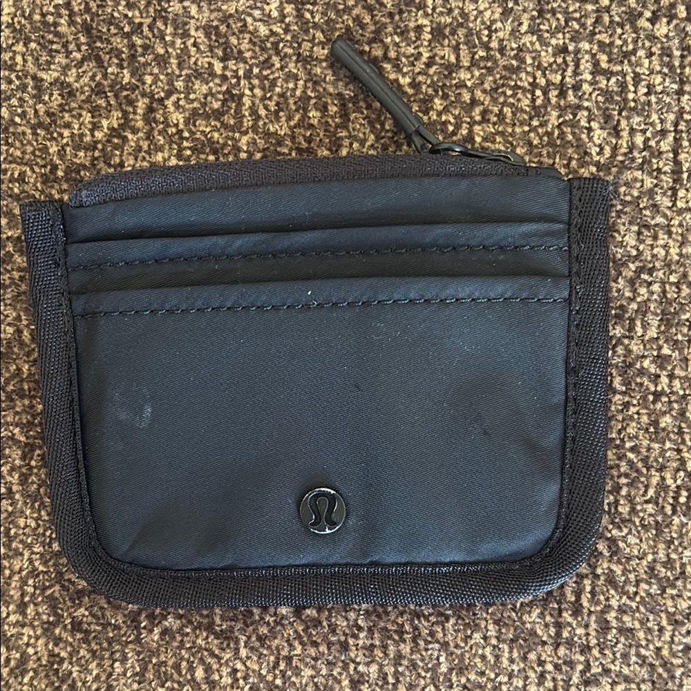 lululemon athletica Black Wallet